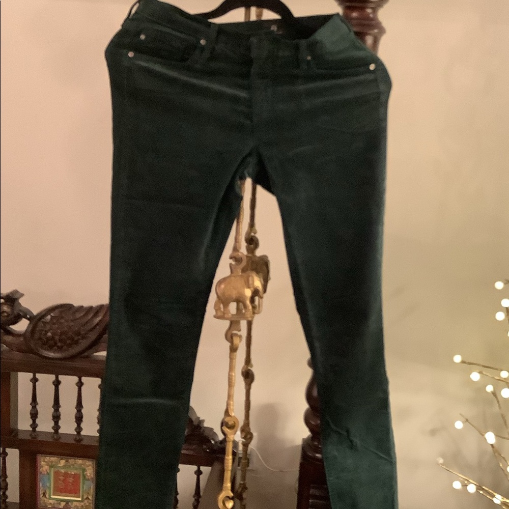 Adriano goldschmied green velvet jeans